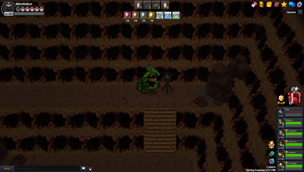 Torch 2 in Lighthouse Cavern
