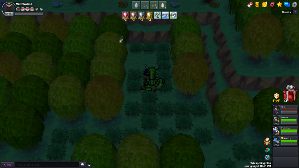 Whispering Glen – Location 1