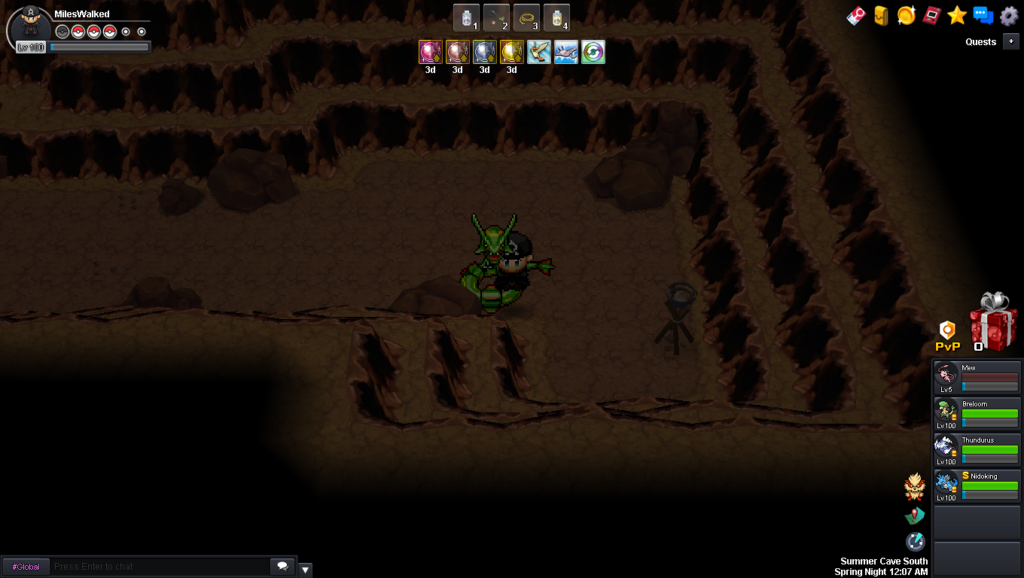 Torch 3 in Summer Cave