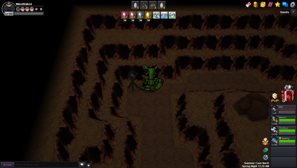 Torch 7 in Summer Cave