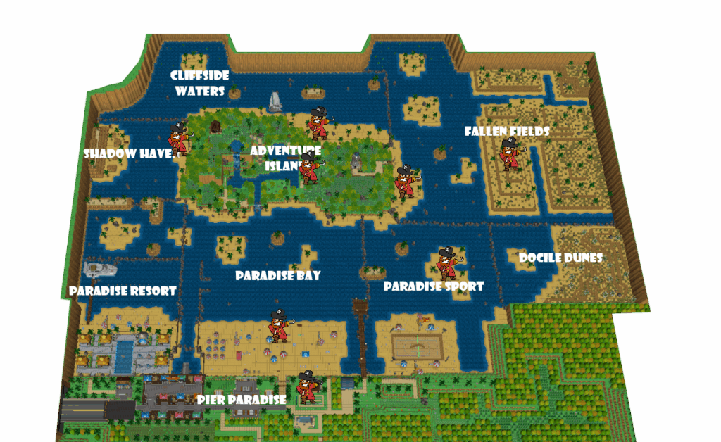 Pirates Map