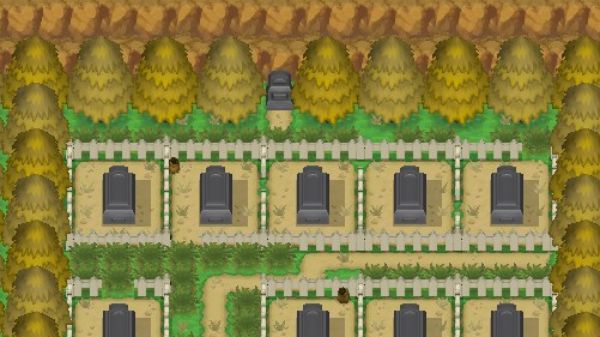 Lavender Town Graveyard