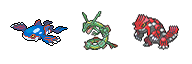 Hoenn Trio
